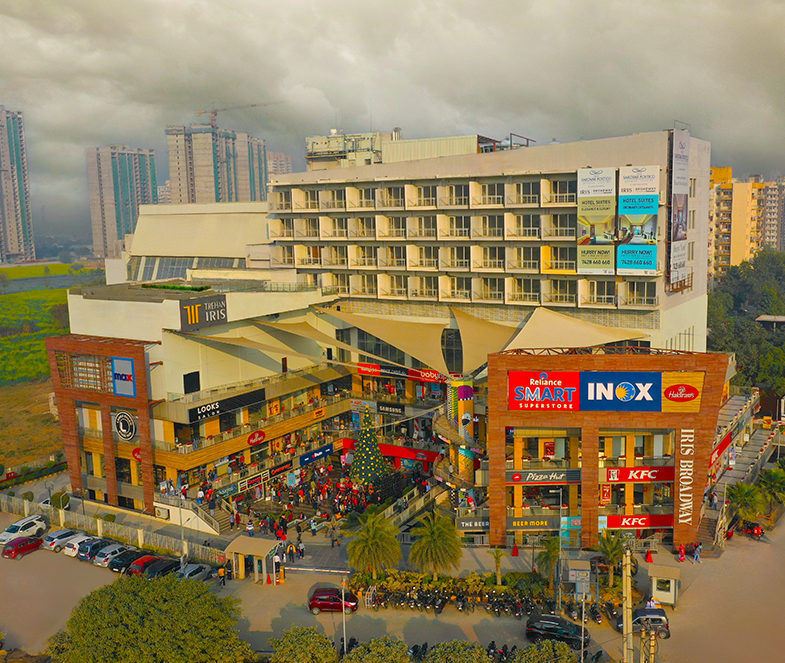 IRIS Broadway Gurugram- Commercial space for Lease & Sale- Building